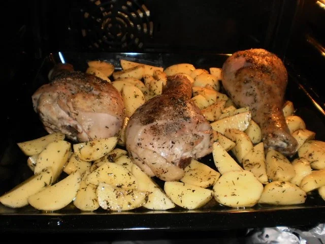 Putenunterkeulen mit Röstgemüse - Rezept - Bild Nr. 7