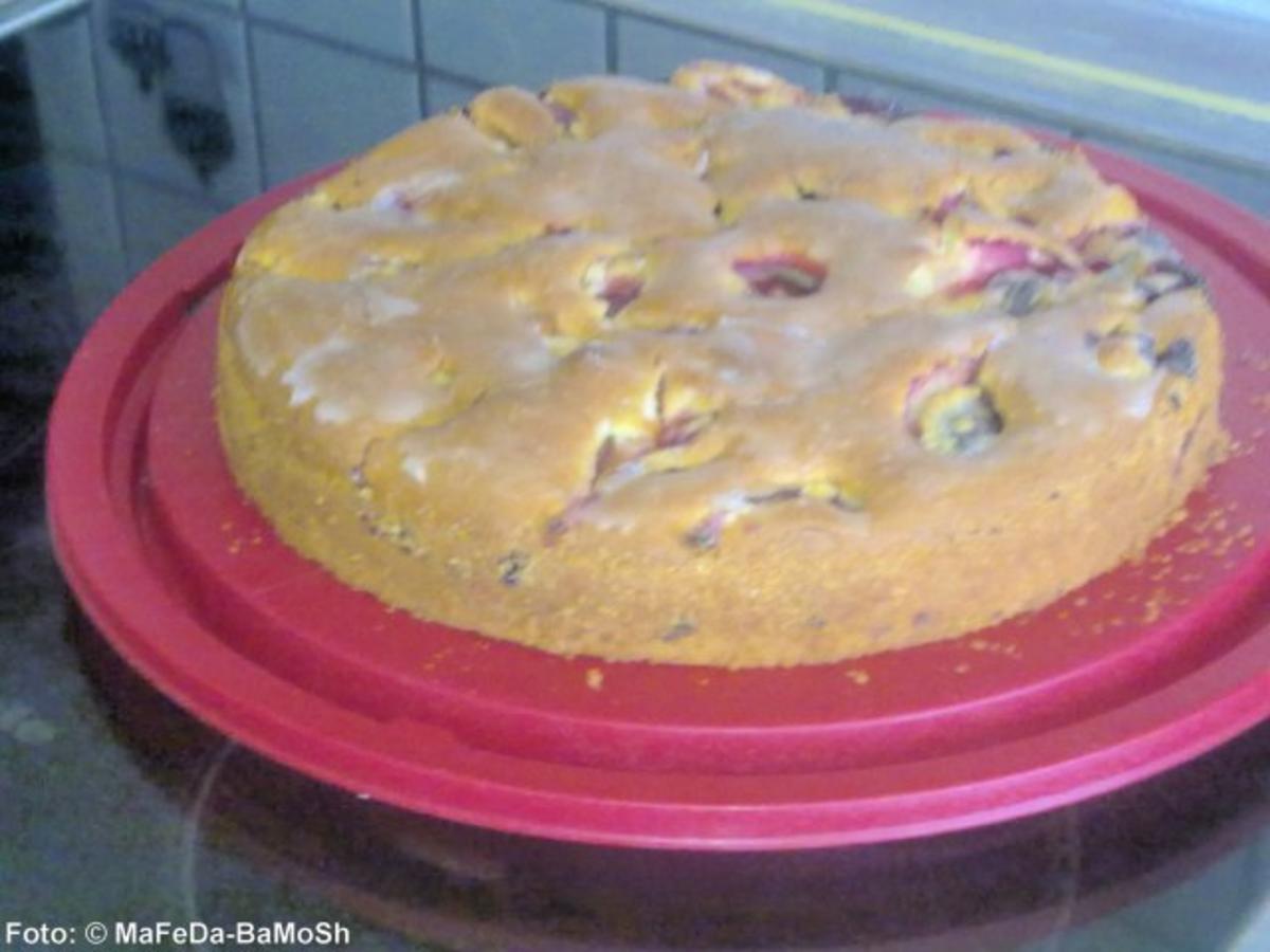 Versunkener Zwetschgen-Kuchen - Rezept mit Bild - kochbar.de