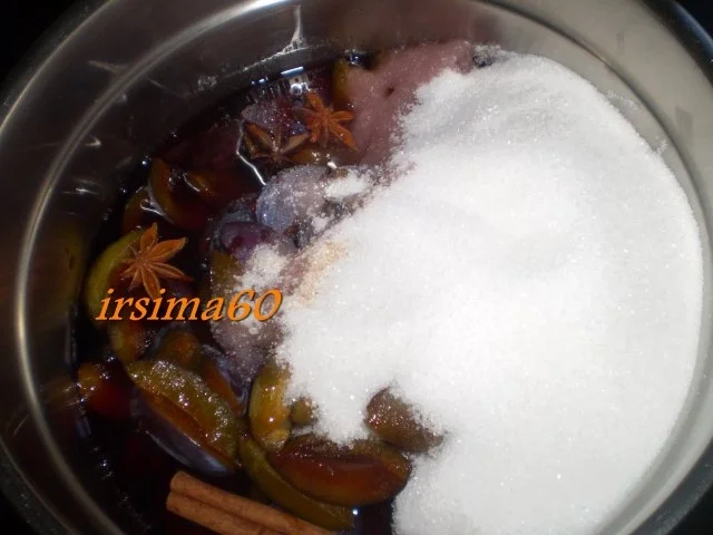 Rezept: Rotwein - Zwetschgen Bild Nr. 5 Rotwein - Zwetschgen - Rezept - Bild Nr. 5