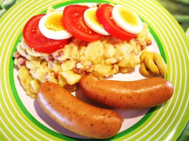 Rezept: Speck-Kartoffelsalat ... Speck-Kartoffelsalat ... - Rezept