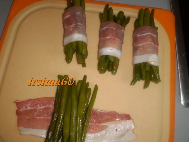 Rumpsteak mit Pfifferlingen und Speckbohnen - Rezept - Bild Nr. 6