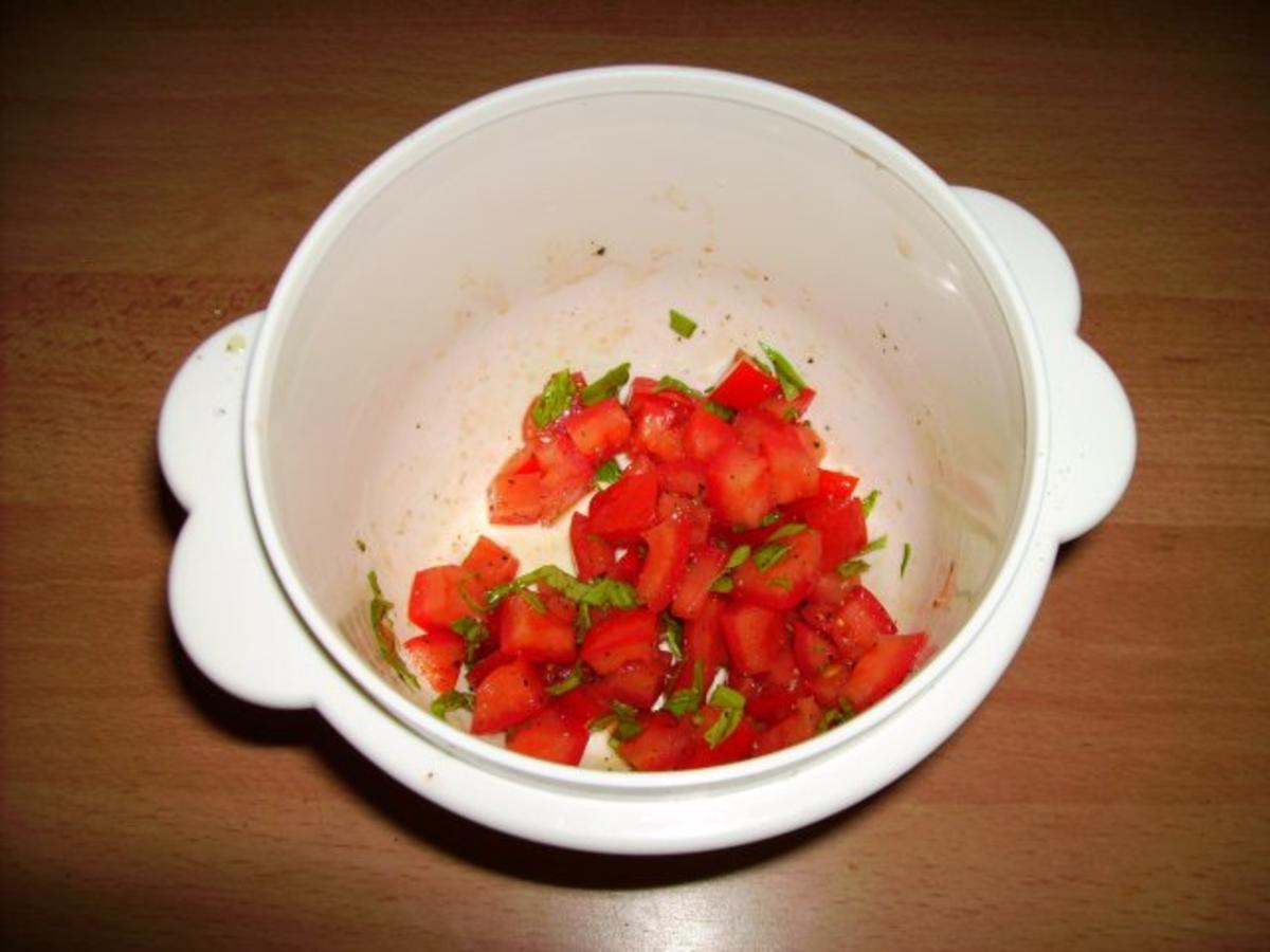 Schnelles Reste-Bruschetta - Rezept - Bild Nr. 2