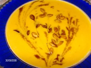 Butternuss-Kürbis-Creme-Suppe - Rezept