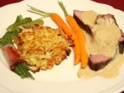 Rinderfilet an Estragonsoße - Rezept