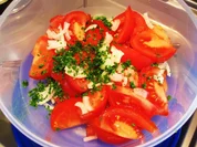 Vollreife Tomaten - leicht angemacht ... - Rezept