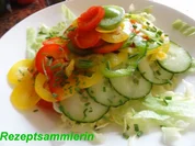 Salatbar:  4 Jahreszeiten - Salat - Rezept
