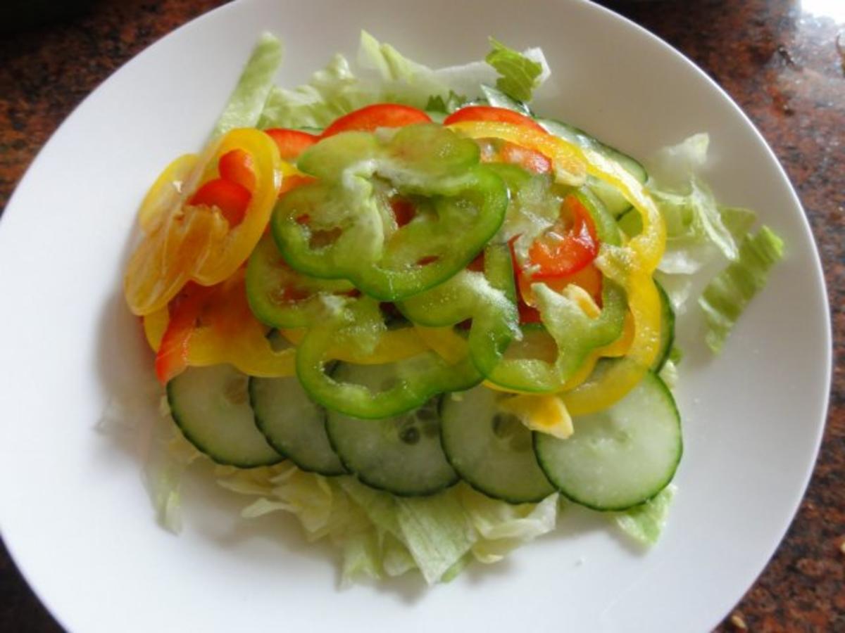 Salatbar:  4 Jahreszeiten - Salat - Rezept - Bild Nr. 5