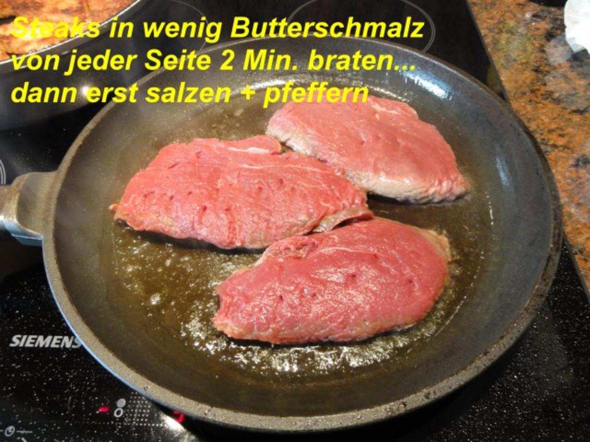 Fleisch:     HÜFTSTEAK mit Kräuterbutter - Rezept - Bild Nr. 4