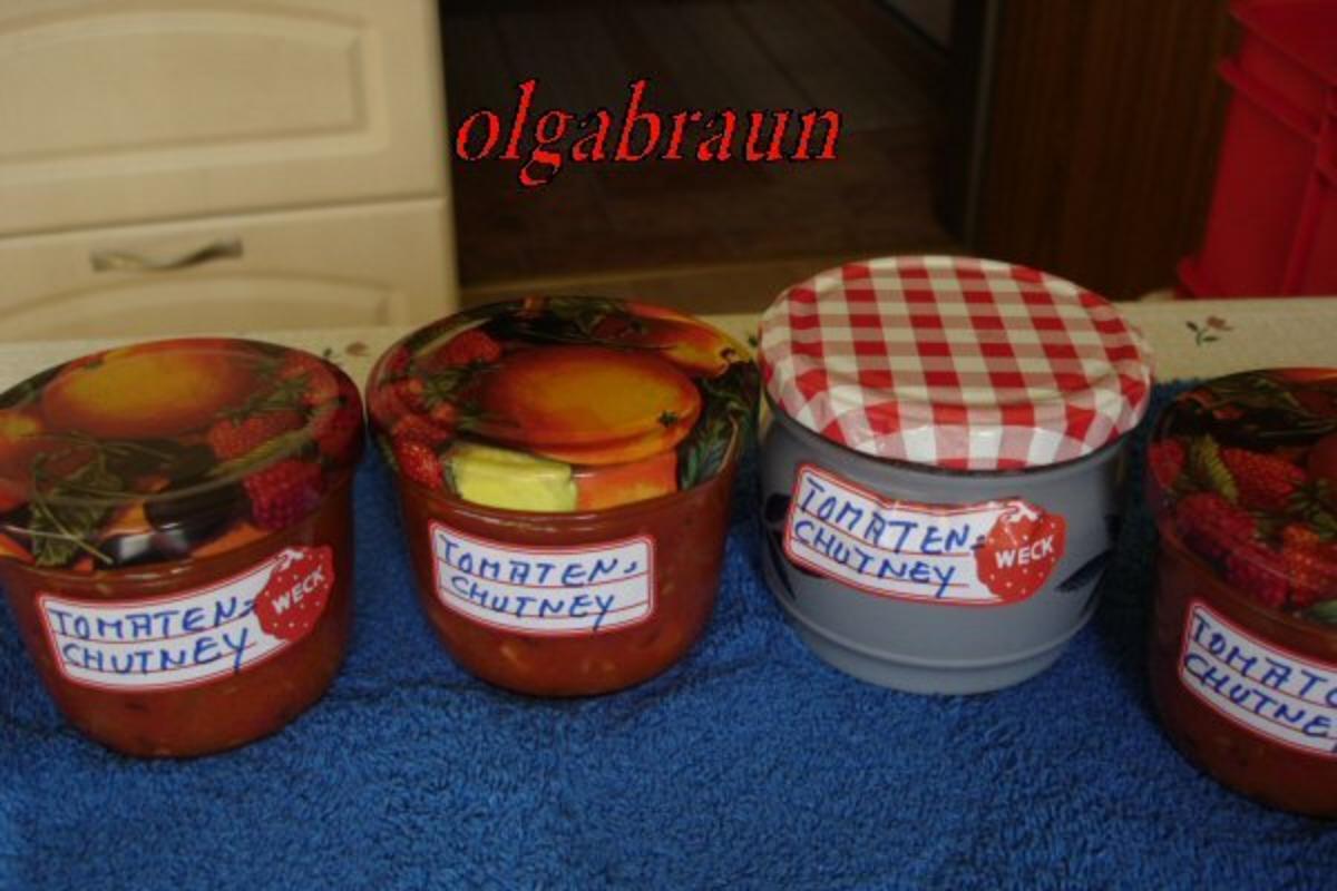 Tomaten-Chutney - Rezept