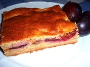 Kuchen: Zwetschgenschnitten mit Quark - Rezept