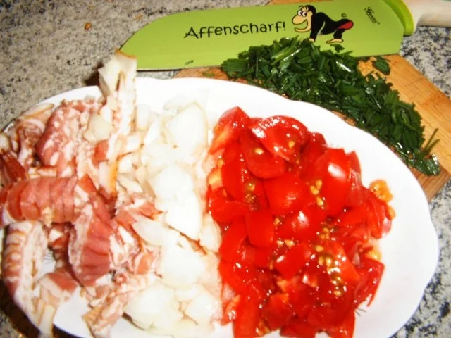 Rezept: Knödel-Resterpfanne Bild Nr. 3 Knödel-Resterpfanne - Rezept - Bild Nr. 3