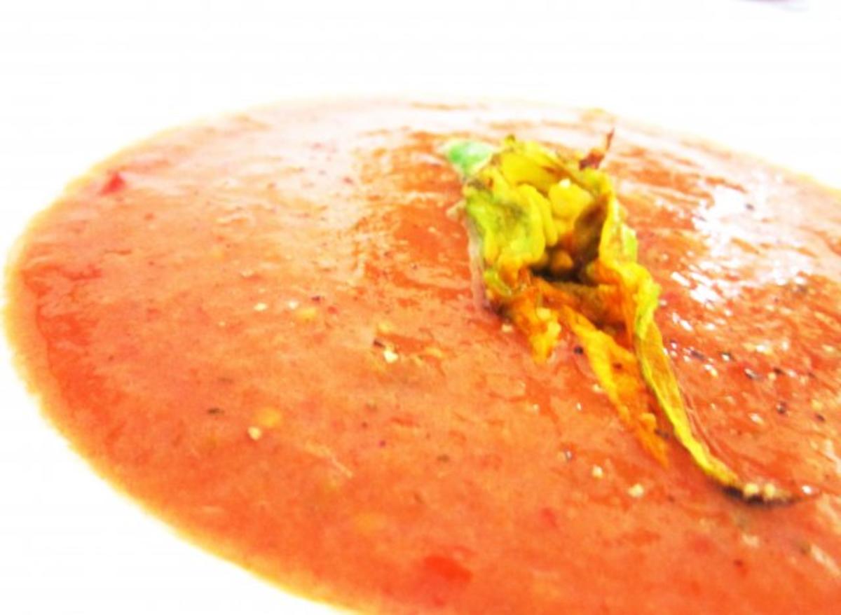 Bilder für Fruchtiges Gazpacho - Rezept