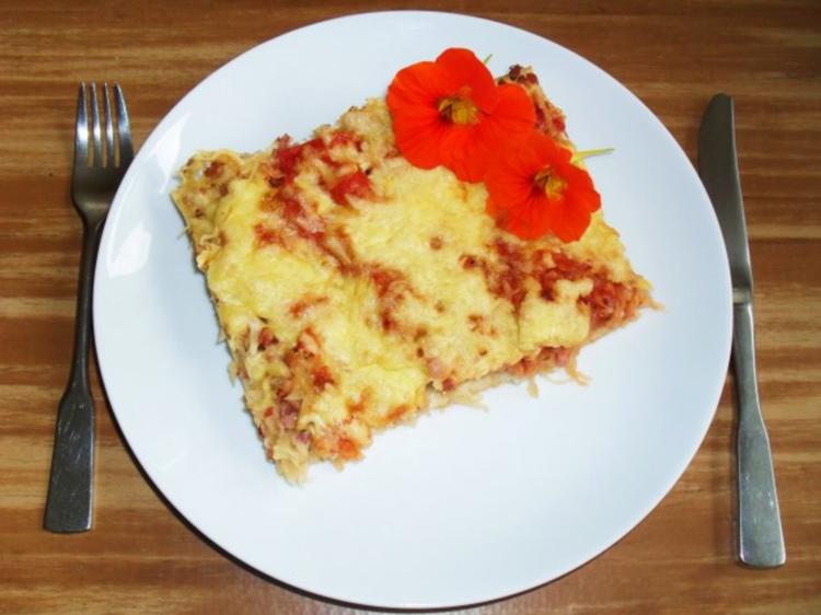 Sauerkrautkuchen mit Für den Boden: und Mehl - Rezept mit Bild - kochbar.de