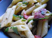 Mediterraner Nudelsalat - Rezept