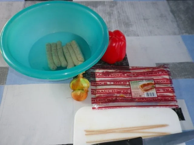 Rezept: Nürnberger - Bauch - Spieße Bild Nr. 3 Nürnberger - Bauch - Spieße - Rezept - Bild Nr. 3