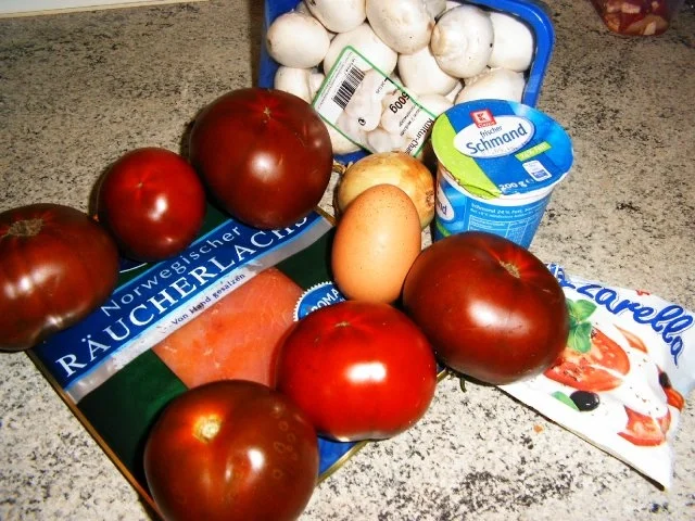 Rezept: gefüllte Tomaten Bild Nr. 2 gefüllte Tomaten - Rezept - Bild Nr. 2