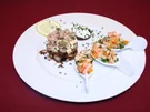 Duett von Flusskrebs und Nordseekrabbe - Rezept