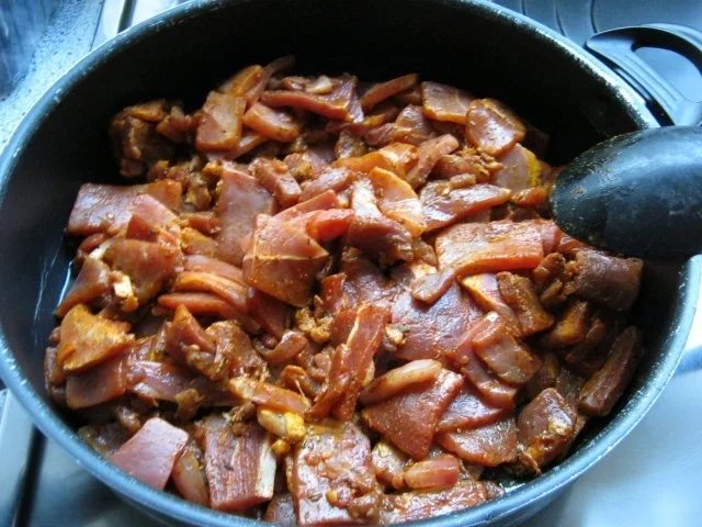 Rezept: Gyros in Metaxasosse Bild Nr. 2 Gyros in Metaxasosse - Rezept - Bild Nr. 2