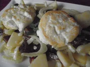 Rezept: Gratinierte Ziegenfrischkรคsetaler ... Gratinierte Ziegenfrischkรคsetaler ... - Rezept