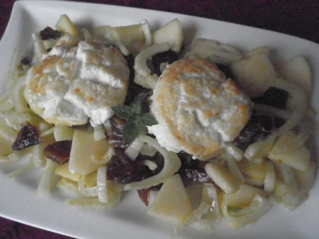 Gratinierte Ziegenfrischkäsetaler ... - Rezept - Bild Nr. 4