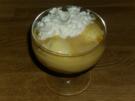 Eis unter Apfelmus und Eierlikör - Rezept