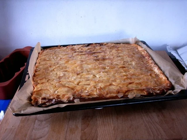 Apfelzeit   Apfel-Quark-Kuchen - Rezept