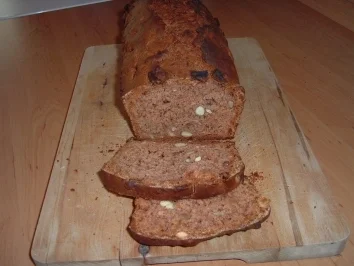 Apfelbrot - ohne Trockenobst und Rosinen - Rezept