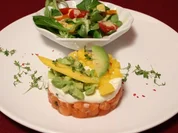 Lachstatar liebt Avocado und Mango - Rezept