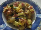 Rezept: Zucchini-Kartoffel-Pfanne (Resteverwertung) ww-geeignet Zucchini-Kartoffel-Pfanne (Resteverwertung) ww-geeignet - Rezept
