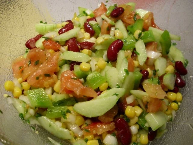 Bunter Salat - Rezept