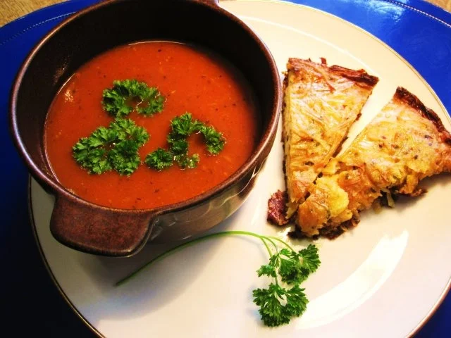 Rezept: Tomatensuppe nach Winzer-Art Bild Nr. 6 Tomatensuppe nach Winzer-Art - Rezept - Bild Nr. 6