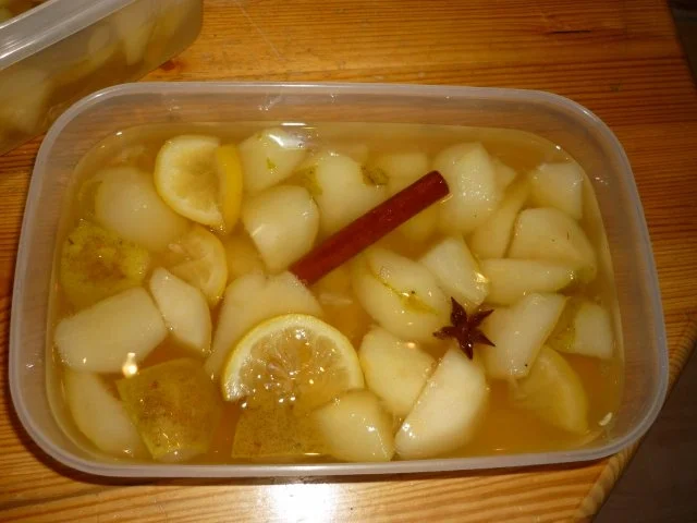 Birnenkompott - Rezept