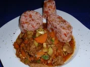 Rezept: Tomatenreis mit Filet-Gemรผse-Pfanne Tomatenreis mit Filet-Gemรผse-Pfanne - Rezept