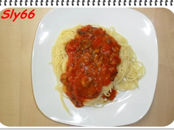 Rezept: Nudelgerichte:Spaghetti in Tomatensoße Nudelgerichte:Spaghetti in Tomatensoße - Rezept