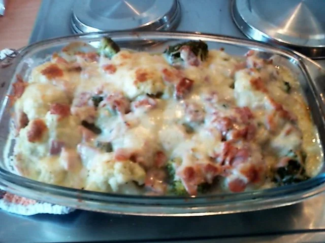 Rezept: Blumenkohl-Brokkoliauflauf Blumenkohl-Brokkoliauflauf - Rezept