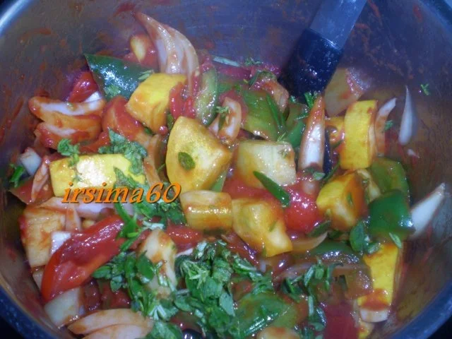 Nudeln mit scharfer Gemüsesoße - Rezept - Bild Nr. 6