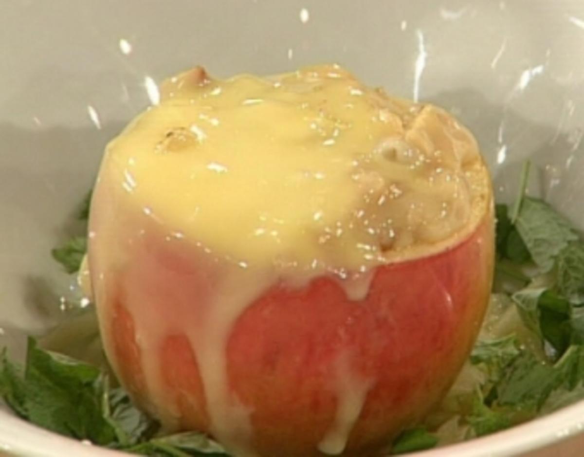 Apfelrisotto mit Walnüssen und französischem Rohmilchkäse a la Kim - Rezept