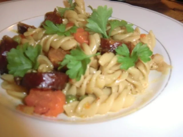 Cabanossi-Nudel-Pfanne mit Gemüse - Rezept - Bild Nr. 2