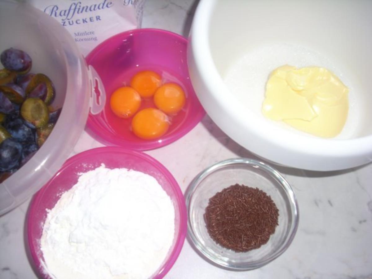 Pflaumen-Baiser-Torte - Rezept - Bild Nr. 2