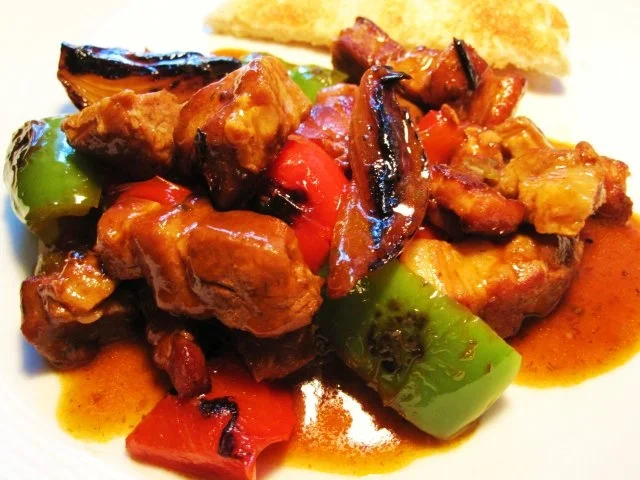 Schweins-Ragout mit viel Gemüse drin - Rezept - Bild Nr. 5