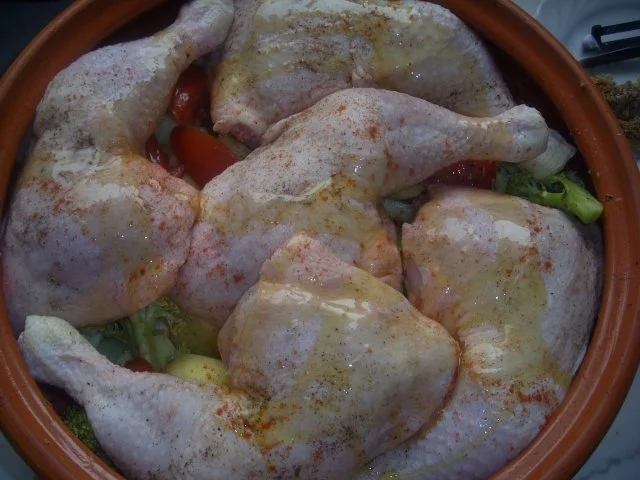 Hähnchenkeulen mit Biergemüse - Rezept - Bild Nr. 3