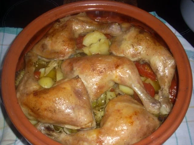 Hähnchenkeulen mit Biergemüse - Rezept - Bild Nr. 4