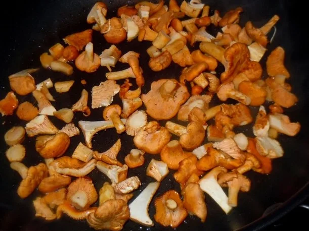 Rezept: Glasierter Lachs mit Pfifferlingsrisotto Bild Nr. 3 Glasierter Lachs mit Pfifferlingsrisotto - Rezept - Bild Nr. 3