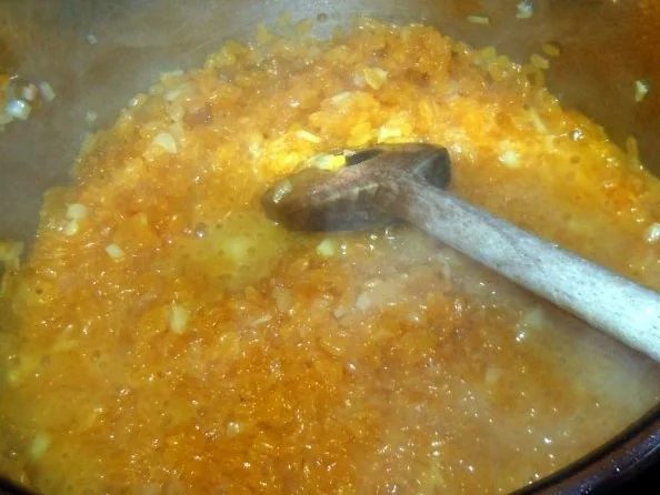 Rezept: Glasierter Lachs mit Pfifferlingsrisotto Bild Nr. 5 Glasierter Lachs mit Pfifferlingsrisotto - Rezept - Bild Nr. 5