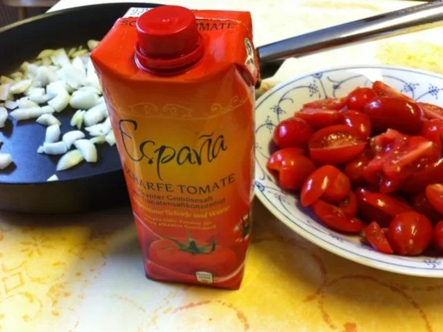 Reste Soße über Nudeln - Rezept - Bild Nr. 4