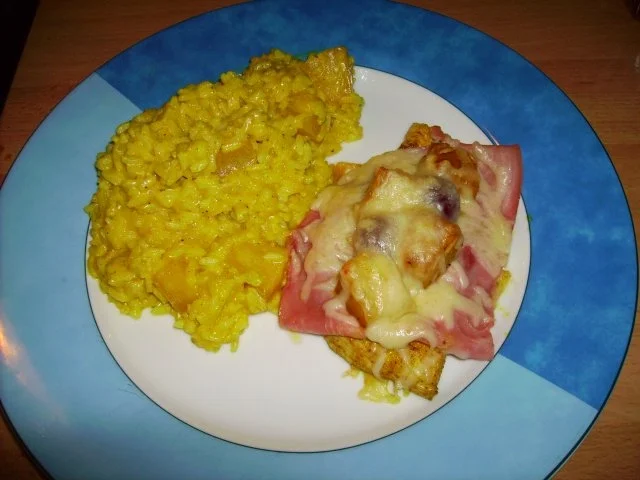 fruchtig überbackene Curryschnitzel - Rezept