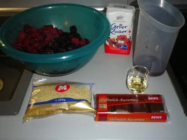 Rezept: Beeren - Schoko - Nussmarmelade Bild Nr. 3 Beeren - Schoko - Nussmarmelade - Rezept - Bild Nr. 3