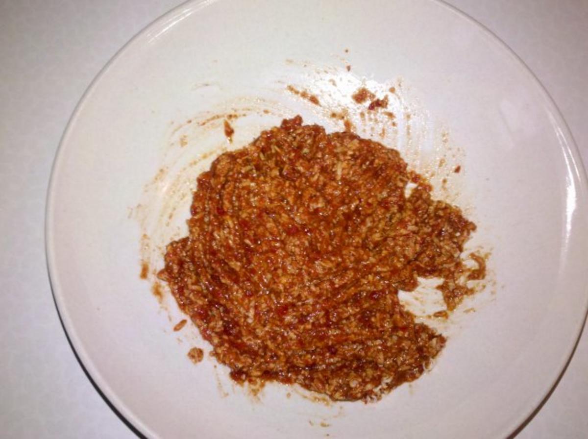 Nudeln: Arabisch-mediteranes Pesto mit Spaghetti - Rezept - Bild Nr. 2