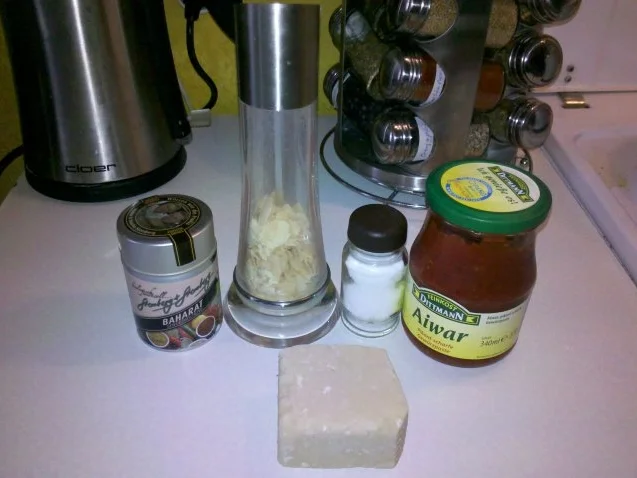 Nudeln: Arabisch-mediteranes Pesto mit Spaghetti - Rezept - Bild Nr. 4