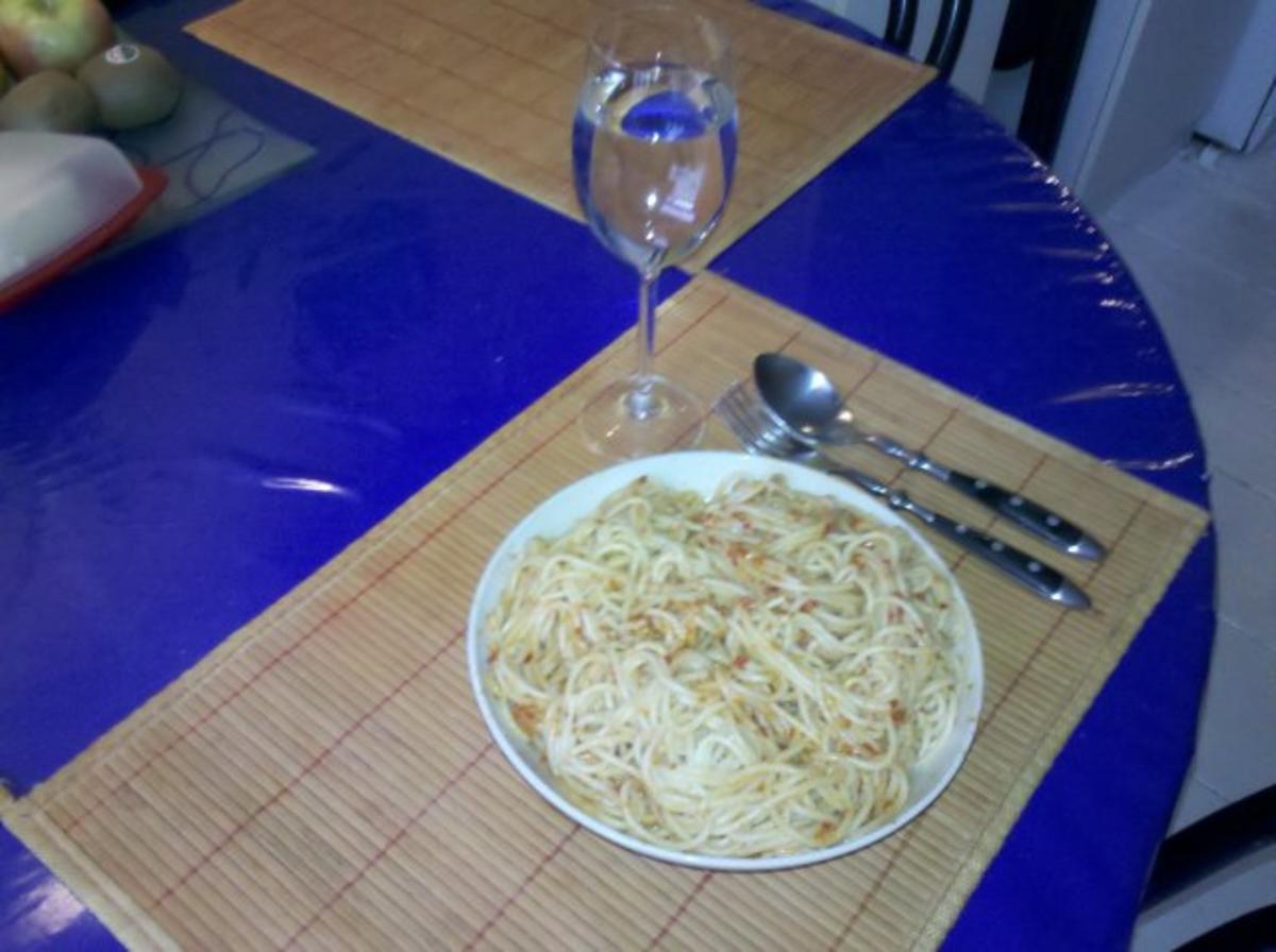Nudeln: Arabisch-mediteranes Pesto mit Spaghetti - Rezept - Bild Nr. 6